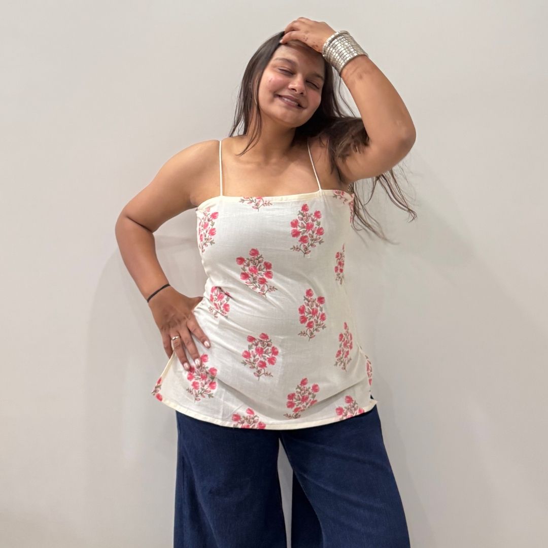 23 White Short Kurti - Image 1